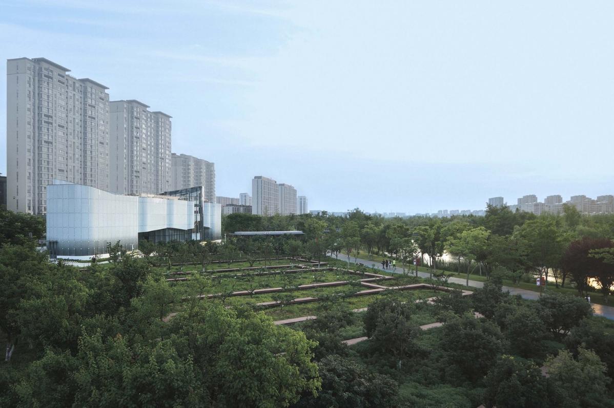 昆蟲博物館北側的蜜源植物區(qū)，The_nectar_plant_area_on_the_north_side_of_the_Insect_Museum_?上海秉仁建筑師事務所.jpg